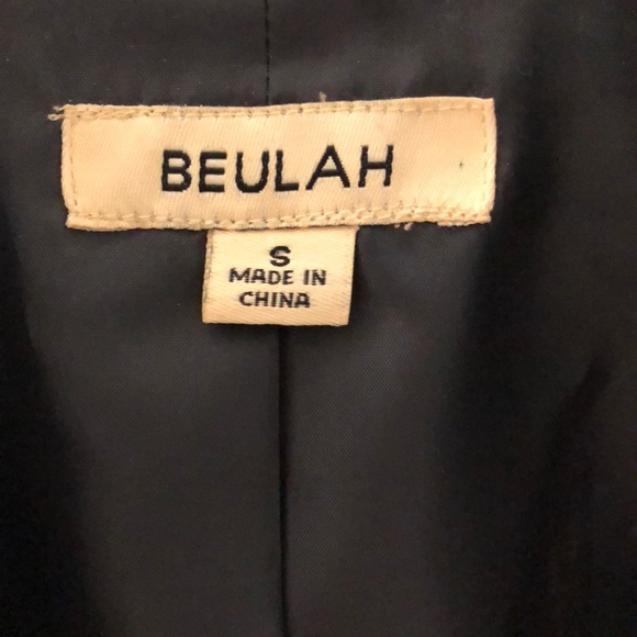 BEULAH Navy Blazer - Picture 2 of 4